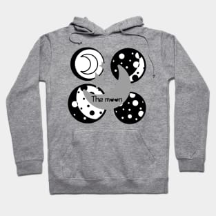 the moon Hoodie